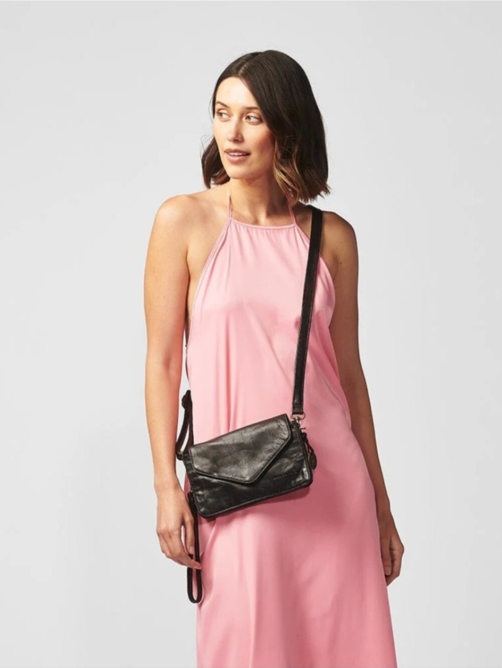 Wanderers Travel Co - Petite Marseille Crossbody + Card Wallet - Black - Picture 16 of 16